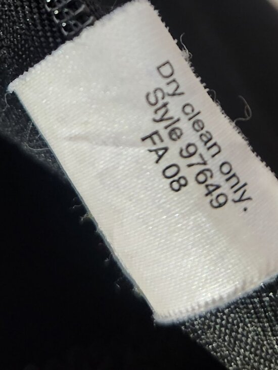 J Crew Black Pencil Skirt Pockets Zipper Pleated Back Work Office Career Size 6 - Picture 10 of 12